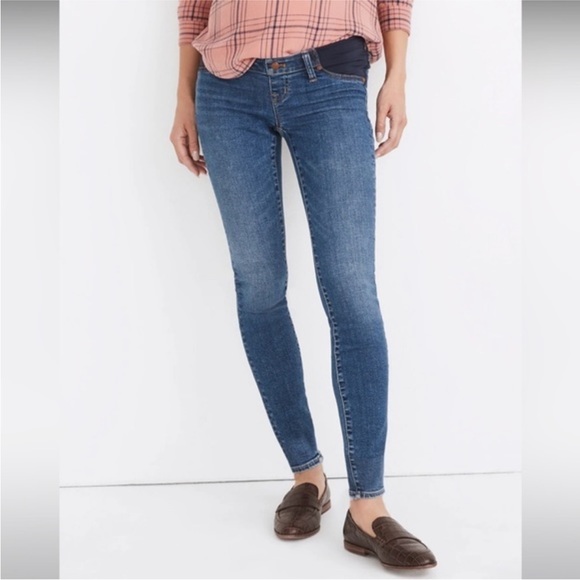 Madewell Denim - Madewell Side Panel Maternity Skinny Jeans 27